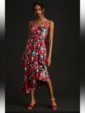 Hutch Asymmetrical Wrap Dress
